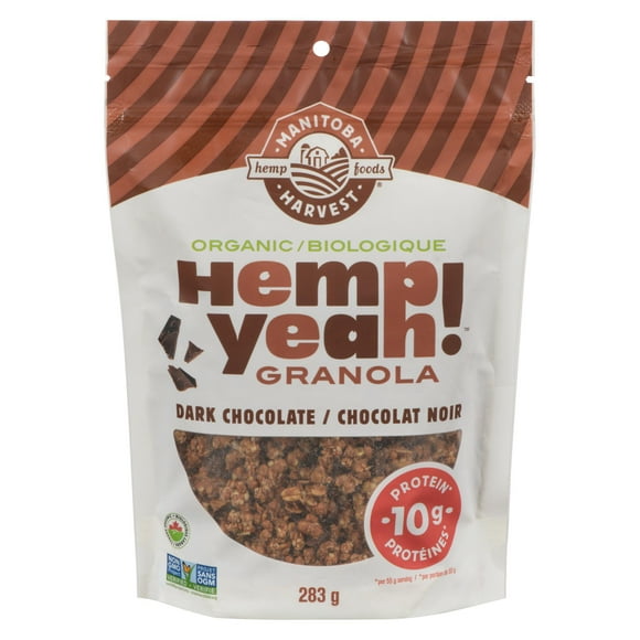 Biologique Hemp Yeah Granola Chocolat Noir