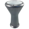 thumbnail image 2 of Gawharet El Fan 19.5" Silver Sombaty Darbuka Doumbek+Clear PowerBeat Skin HEAD, 2 of 3