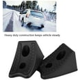thumbnail image 4 of 2 Pieces Car Wheel Chock, Non-Slip Rubber Block Car Tire Wheel Alignment Block, 4 of 5