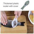 thumbnail image 3 of Naiovety Fish Scaler Fishbone Scale Scraper with Scraping Descaler Kitchen Tool Chef Box Grocery Kitchenware Food Cooking Reusable Type3 NO3, 3 of 6