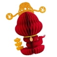 thumbnail image 3 of Rongfmy 2025 Chinese New Year Red Origami Snake Craft Multipurpose Table Centerpiece E, 3 of 9