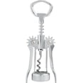 thumbnail image 1 of Abridor de botellas de vino Wing Corkscrew multifuncional, plateado, 1 of 5