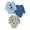 Mickey Mouse, variant on Baby Boy 3 Pack Long Sleeve Bodysuit, Size 0-24 Months