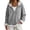 01 Gray, variant on Fewfanhot Women Clothing Sherpa-Lined Fleece Full-Zip Hooded Jacket with Drawstring