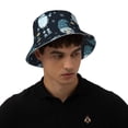 thumbnail image 2 of Balery Gnome and Snowflakes Sun Hats for Men Women Bucket Hat UPF 50+ Buckey Hat Boonie Hat Foldable UV Protection Hiking Beach Fishing Summer, 2 of 9