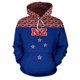 thumbnail image 2 of Sudadera con capucha con estampado 3D, bandera de Nueva Zelanda, helecho plateado, maorí, novedad en sudaderas y sudaderas para hombres, jerseys, mujeres y niños, sudaderas con capucha deportivas, 2 of 5