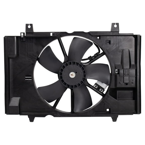 TRQ Radiator Cooling Fan Assembly Fits 2007-2012 Nissan Versa RFA80441