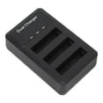 thumbnail image 4 of NP-BG1 Camera Battery Charger, 3-Slot USB Charging Station with LCD Power Display, Micro USB Input, 9-Layer Safety Protection, Compatible with NP-BG1 Batteries, Portable for Travel & Outdoor Use, 4 of 7