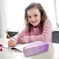 thumbnail image 4 of Pencil Box, Colored Pencil Storage Organizer Cute Pencil Pouch Travel Pencil Case Pencil Storage Box Large Pencil Case Organizer, 4 of 7