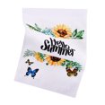 thumbnail image 4 of SAYOO Hello Summer Garden Flag, Letter Sunflower Flamingo Fruit Pattern Casa de Campo de Doble Cara Seasonal Yard Outdoor Decoration Banner 45 * 30 cm SAYOO casual, 4 of 8