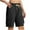 Black-05, variant on REALiKUN Women's 9" Hiking Cargo Shorts Quick Dry Lightweight Summer Shorts for Camping Travel Golf 6 Pockets