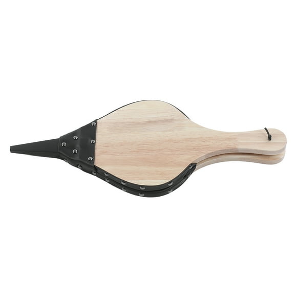Fuelle Para Chimenea, Cuero Resistente Al Calor, Madera Maciza Duradera, Fuelle Para Chimenea De Madera Ampliamente Utilizado, Tamaño Perfecto Para Fogatas