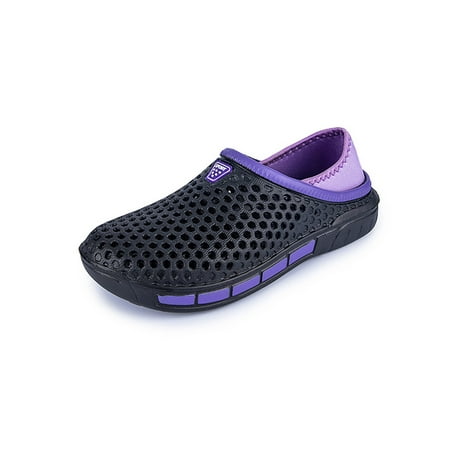 

Ferndule Men Women Slippers Sliders Summer Slip On Clogs Sandals Anti-Slip Hollow Mules Shoes