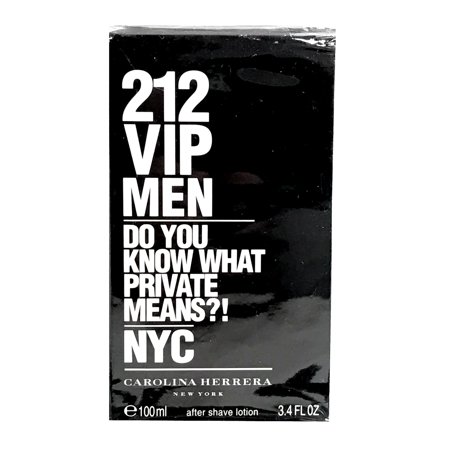 212 VIP Men by Carolina Herrera 3.4 oz After Shave Lotion