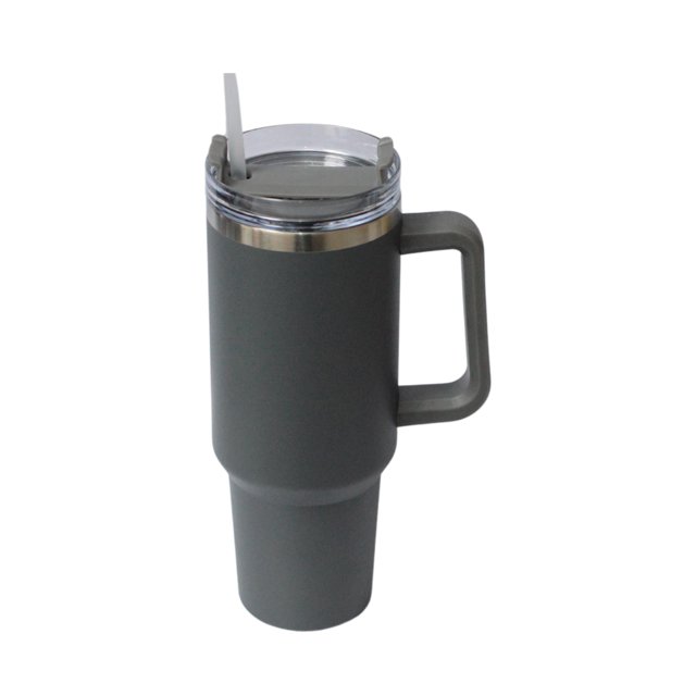Termo Tumbler Tlp Doble pared acero 40oz color gris