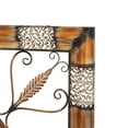 thumbnail image 5 of DecMode Brown Metal Scroll Wall Decor, 5 of 11