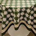 thumbnail image 3 of Tablecloth Printed Indoor Outdoor Spillproof Fabric Washabletablecloth For Spring Summer Party Picnic Dining Holidaytable Decorations(78inches), 3 of 4