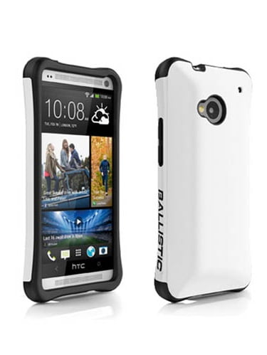 Het hotel Geval Antagonist Ballistic Aspira Case for HTC One / M7 (White/Black) - Walmart.com
