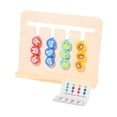 thumbnail image 4 of Rompecabezas de diapositivas de combinación de colores, juguete de entrenamiento, juguete de madera para niños, juego de mesa Montessori, rompecabezas, 4 of 9
