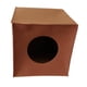 thumbnail image 5 of Nido para gatos, escondite para gatos, casa tipo cubo para gatos de interior Marrón, 5 of 8