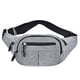 thumbnail image 1 of Riñonera Bandolera Grande, Diseño De Orificio Para Auriculares, Carteras Para Correr, Riñoneras, Regalos Para Disfrutar Del Festival Deportivo,Grey, 1 of 4