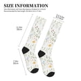 thumbnail image 5 of Bixox Wildflower Watercolor 2 Print Compression Socks,Compression Socks Women & Men Circulation for Medical,Running,Athletic, 5 of 7