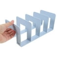 thumbnail image 4 of Shisuyan Magazine Rack Storage Book Holder For Shelf Book Holder For Shelves Magazine File Rack Book Organizer Bookend For Heavy Books, 4 of 9