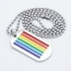 thumbnail image 5 of Collar Sunnimix Inoxidable Plata Orgullo para Lesbians, 5 of 7