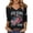 Black-A#30527BB, variant on Women's 250 Anniversary USA Shirt 1776-2026 Patriotic V Neck 3/4 Sleeve Women's Shirt American Flag USA 250th Anniversary Shirt