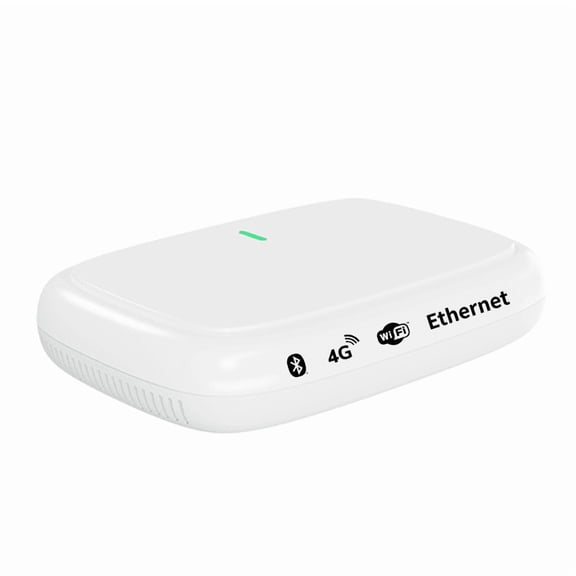 Minew MG6 4G bluetooth stellar gateway indoor edge computing bridge ble receiver iot hardware 600m long range bluetooth to ethernet wifi 4g lte multi-mode gateway