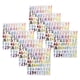 thumbnail image 1 of unbranded Stickers De Impermeables De Vinilo Con Multicolor Para Personalizar Carpetas Y, 1 of 6