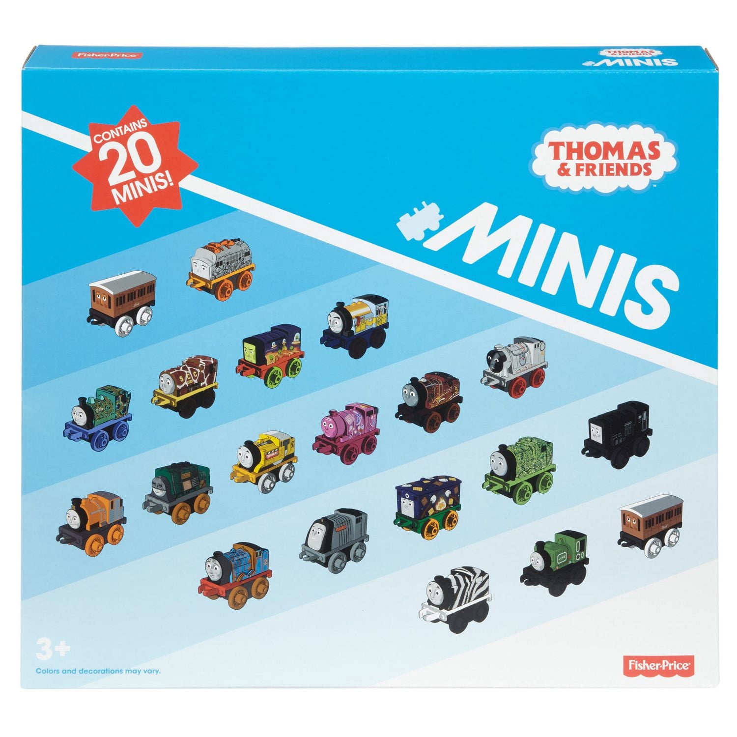 Thomas et ses amis Minis Coffret de 20 Locomotives