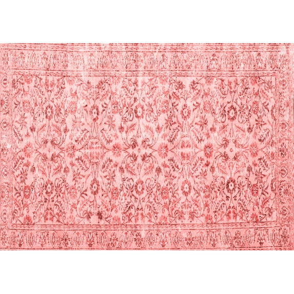 Ahgly Company Indoor Rectangle Persian Red Traditional Area Rugs, 2' x 3'