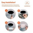 thumbnail image 4 of Cooper Lighting 110857 Support Direct Rond à LED 6 Po., Lot de 4, 4 of 8