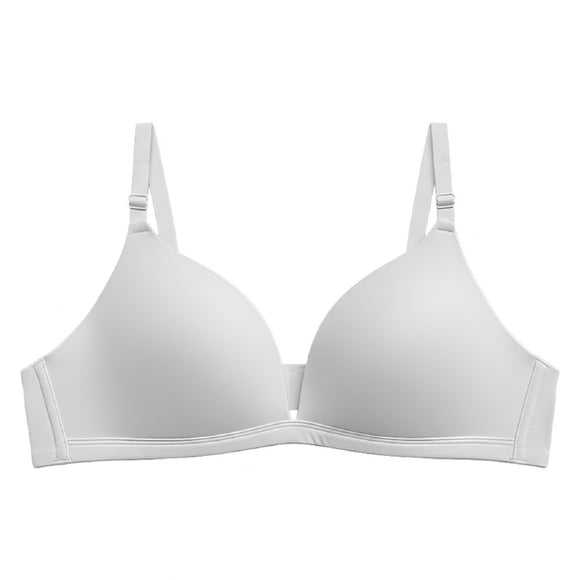 Brassiere Vicky Form para Mujer, Copa Triangular sin Varillas Blanco 34B