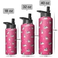 thumbnail image 5 of Insulated Stainless Steel Water Bottle with Cute Dog & Paw Print Design - BPA Free Double Walled 18/8 Food Grade Copper Layer for Sports & Outdoor Activities (Leakproof & Sweat-Free), 5 of 6