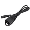 thumbnail image 2 of Cable de Alimentación IEC320 C14 A IEC320 C7, Retardante de Llama Versátil 1M Longitud Extendida 250V C14 A C7 Cable de Alimentacia del Adaptador para AltaVoz, 2 of 7