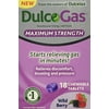 6 Pack DulcoGas Maximum Strength AntiGas Wildberry 18 Chewable Tablets Each