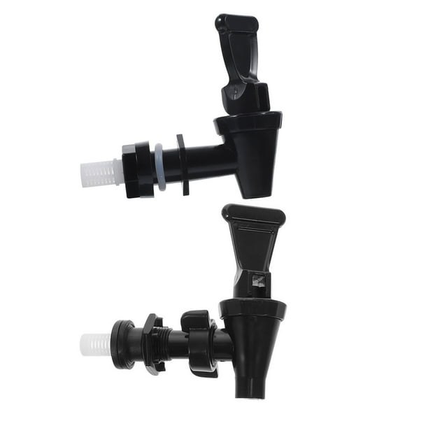 GOOHOCHY 2 piezas de grifo de acero inoxidable para jarra de agua, grifo de repuesto para dispensador de bebidas, leche, té, jugo, válvula de jarra, grifo dispensador de bebidas