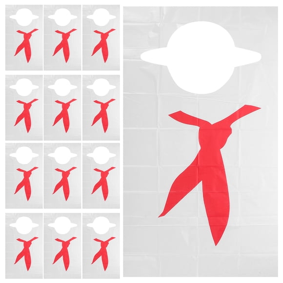 BRIGHTFUFU 100 delantales desechables a prueba de aceite, baberos portátiles para adultos, baberos desechables para fiestas de cangrejos de río.