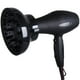 thumbnail image 4 of Hairizone Difusor de cabello universal adaptable para secadores con D-1.7 pulgadas a 2.6 pulgadas para cabello rizado u ondulado, negro brillante, 4 of 5