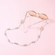 thumbnail image 3 of Gasos de Perlas Artificiales Cerdo, Gafas Cadena de Lentes de Aleación Anteojos de Lentes de Cordón Decoración de la Cadena de Antojos, Para Niñas Mujeres, 3 of 7