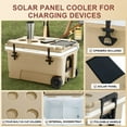 thumbnail image 2 of IceCove 60QT Solar Cooler (Mojave Desert) Tan, 2 of 6