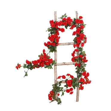 Sunflower Garland Silk Garden Craft Artificial Flower Home Leaf Vintage ...