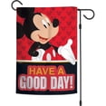 thumbnail image 2 of Mickey Mouse Have a Good Day Garden Flag Disney Licensed Welcome 12.5" x 18", 2 of 2