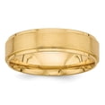 thumbnail image 1 of 14k Yellow Gold Light Comfort Fit Fancy Band - Size 12, 1 of 3