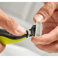 thumbnail image 1 of Philips Original Stainless Steel Replacement Blades Compatible with Electric Shaver (Model QP250/50) + 6 Pieces, 1 of 4