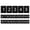 Black, variant on 25PCS Rectangle Number Tags 1-25, 3x4CM Number Key Tags Plastic Numbered for Organizer Drawing Prizes Field Sales Clothes Labels, Green