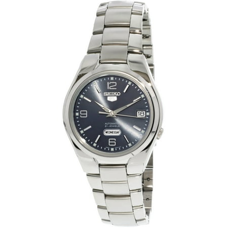 Seiko - Men's 5 Automatic SNK621K Green Stainless-Steel Self Wind ...