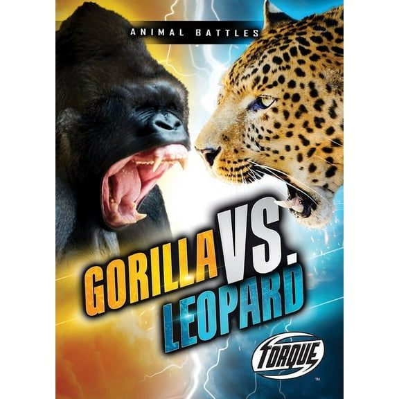 Animal Battles Gorilla vs. Leopard, (Paperback)